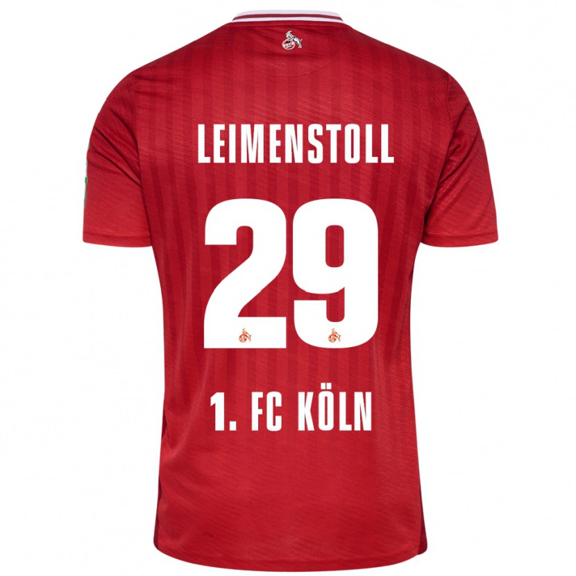 Danxen Mujer Camiseta Vanessa Leimen­stoll #29 Rojo Blanco 2ª Equipación 2025/26 La Camisa