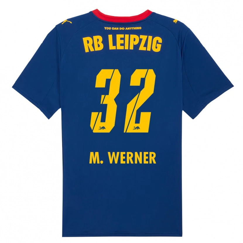 Danxen Mujer Camiseta Mia Werner #32 Marino Rojo 2ª Equipación 2025/26 La Camisa