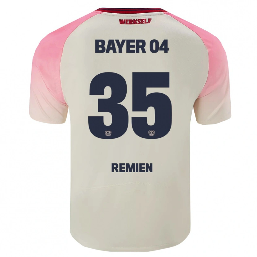 Danxen Mujer Camiseta Louisa Remien #35 Rosa Blanquecino 2ª Equipación 2025/26 La Camisa