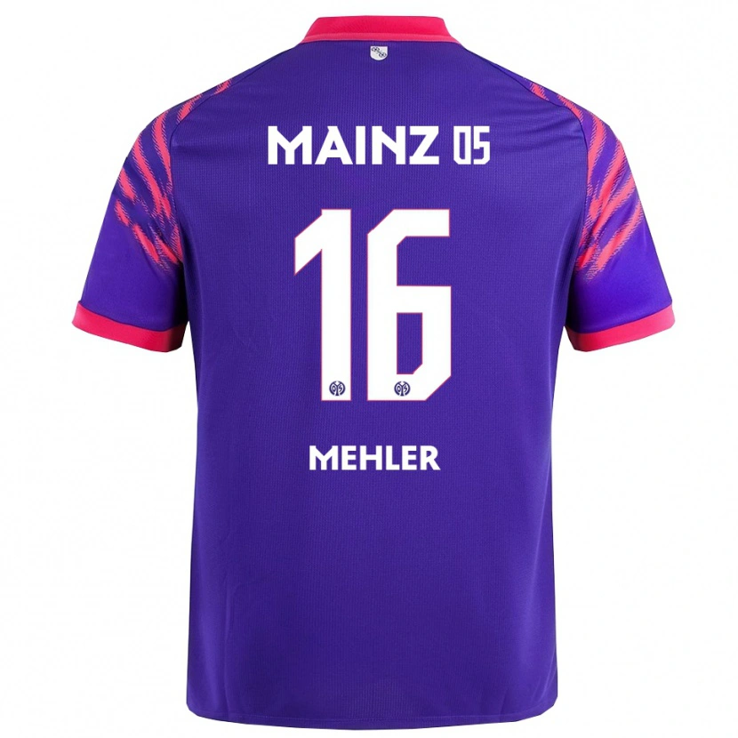 Danxen Mujer Camiseta Melina Mehler #16 Marino Rosa 2ª Equipación 2025/26 La Camisa