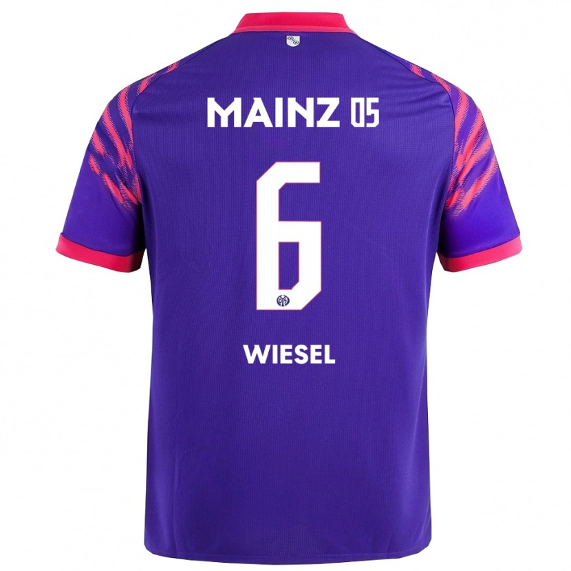 Danxen Mujer Camiseta Maggie Wiesel #6 Marino Rosa 2ª Equipación 2025/26 La Camisa