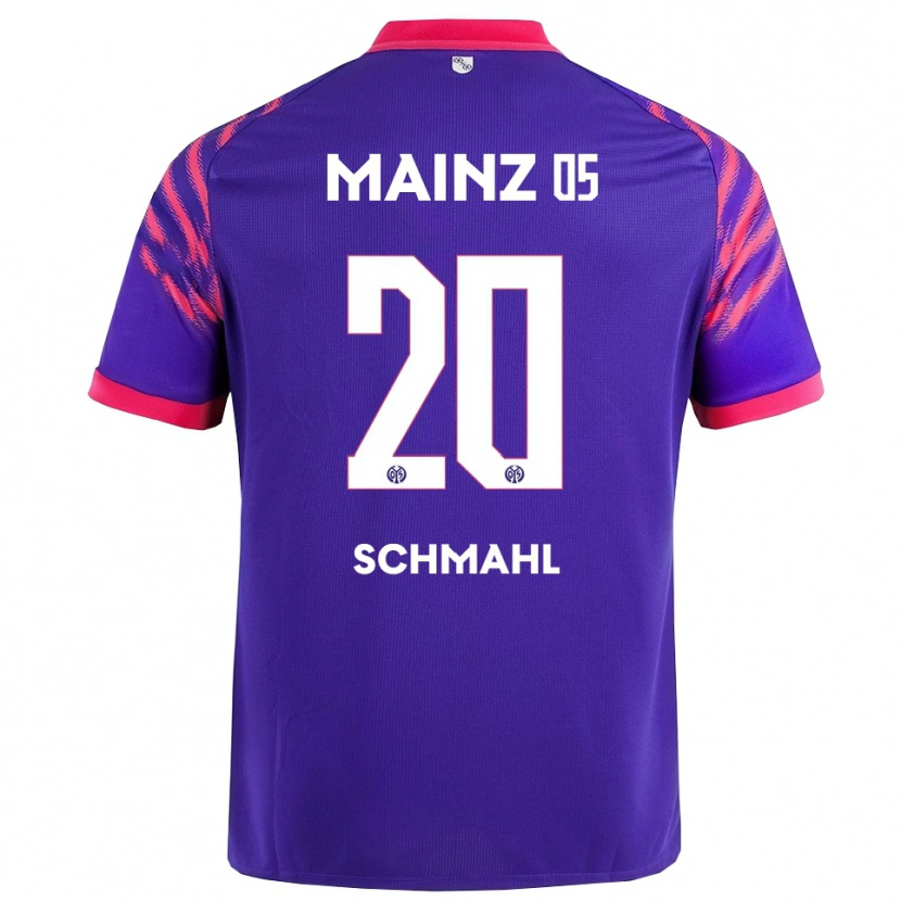 Danxen Mujer Camiseta Laura Schmahl #20 Marino Rosa 2ª Equipación 2025/26 La Camisa