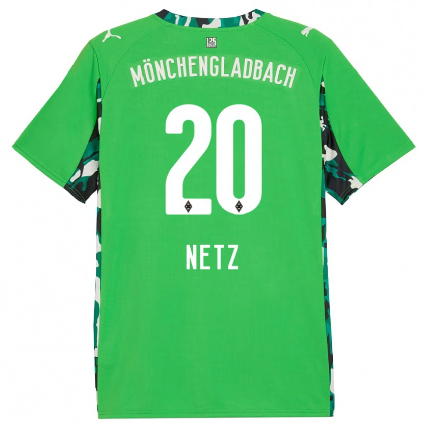 Danxen Mujer Camiseta Luca Netz #20 Verde Negro 2ª Equipación 2025/26 La Camisa