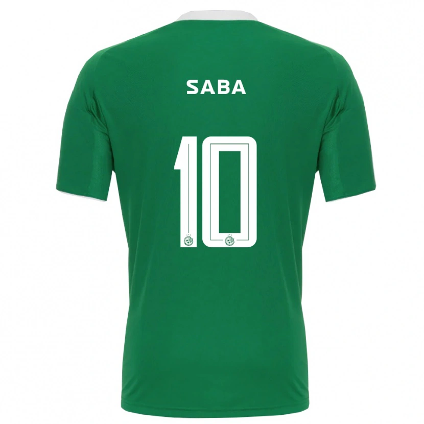 Danxen Niño Camiseta Dia Saba #10 Verde Blanco 1ª Equipación 2025/26 La Camisa
