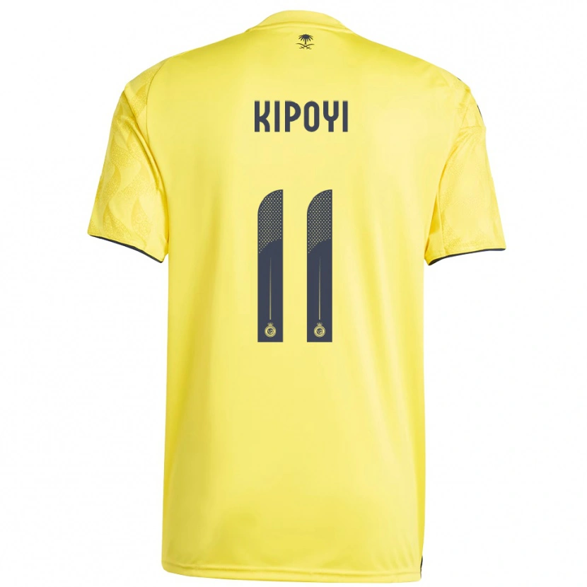 Danxen Niño Camiseta Ruth Kipoyi #11 Amarillo Negro 1ª Equipación 2025/26 La Camisa