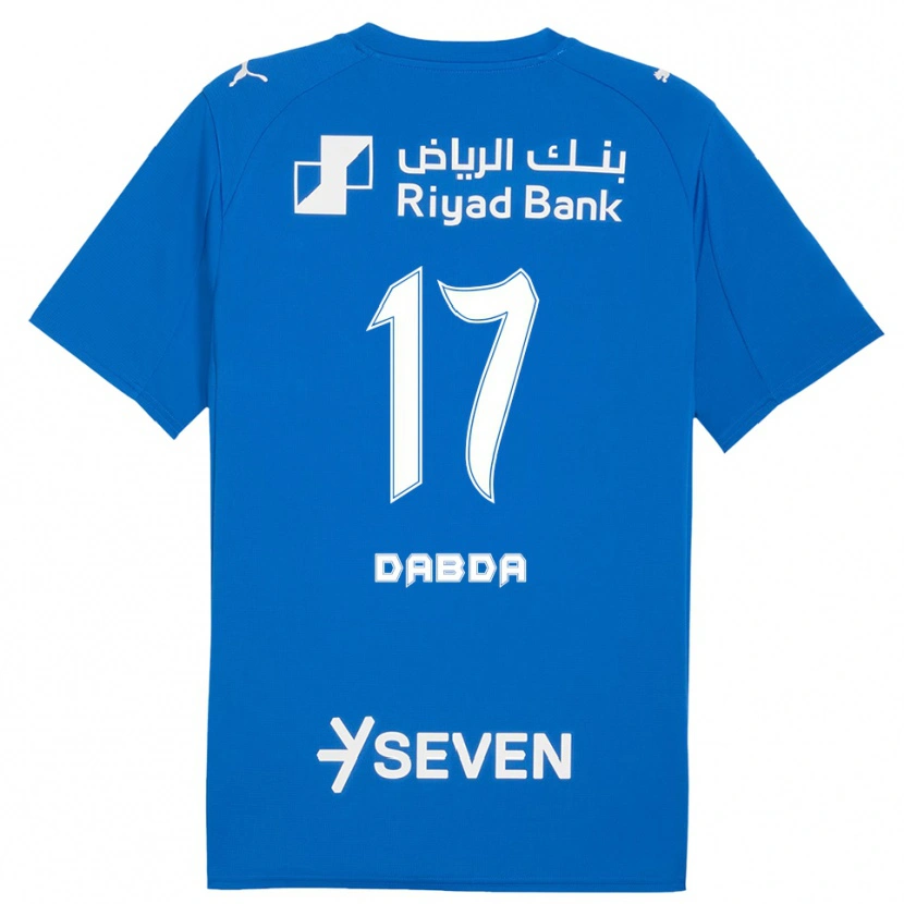 Danxen Niño Camiseta Claudia Dabda #17 Azul Blanco 1ª Equipación 2025/26 La Camisa