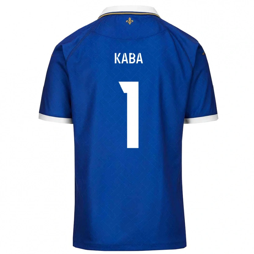 Danxen Niño Camiseta Laye Kaba #1 Azul Dorado 1ª Equipación 2025/26 La Camisa