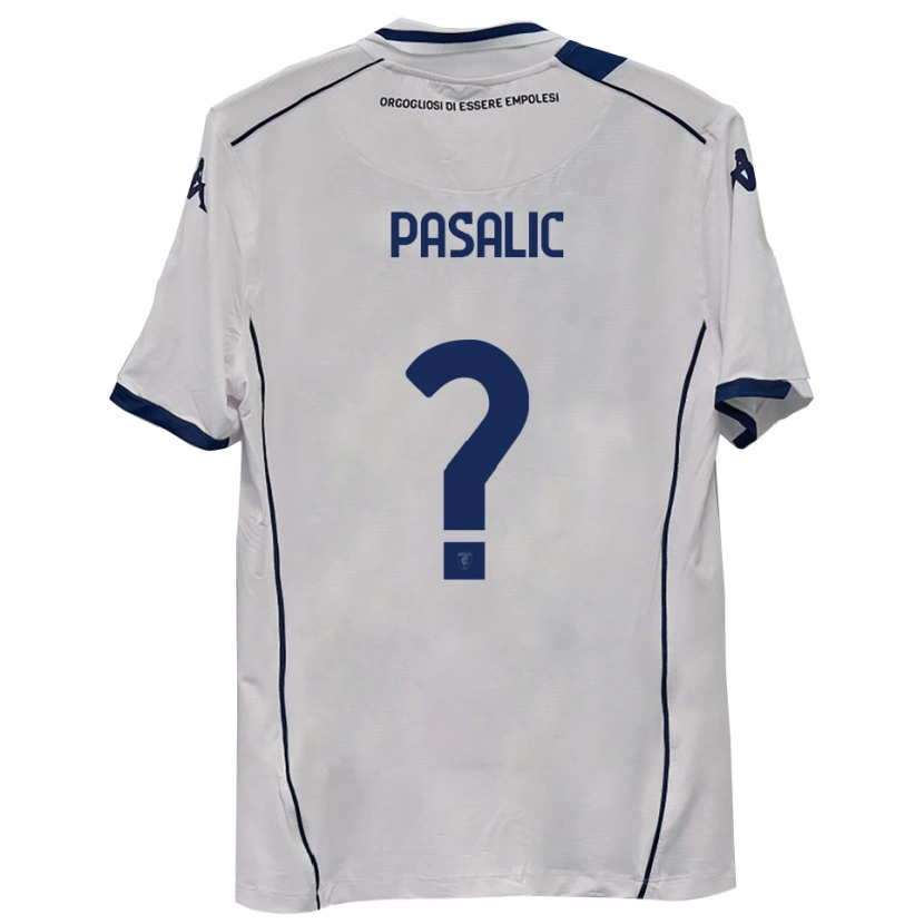 Danxen Niño Camiseta Kevin Pasalic #0 Azul Marino Oscuro 2ª Equipación 2025/26 La Camisa