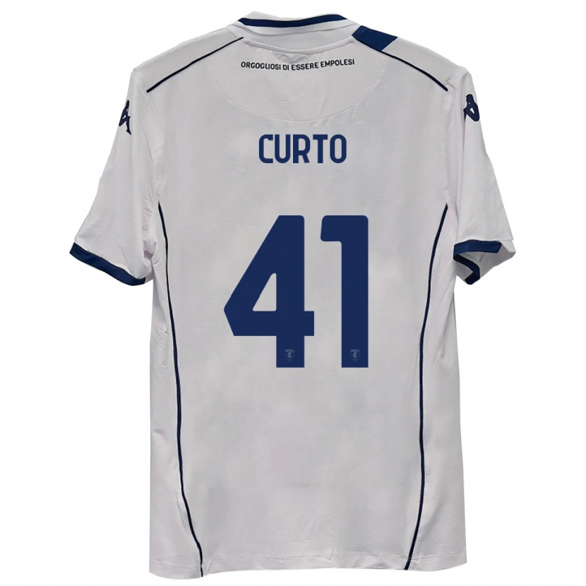 Danxen Niño Camiseta Marco Curto #41 Azul Marino Oscuro 2ª Equipación 2025/26 La Camisa