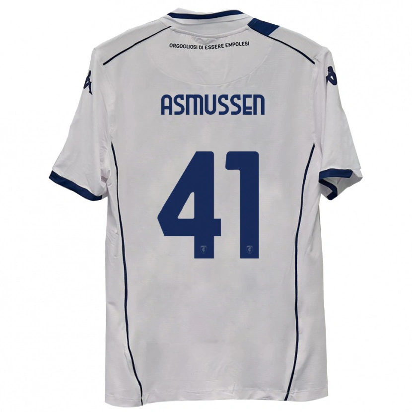 Danxen Niño Camiseta Ank Asmussen #41 Azul Marino Oscuro 2ª Equipación 2025/26 La Camisa