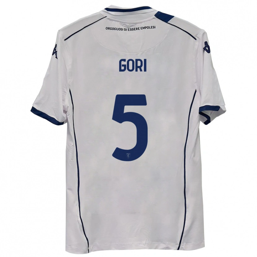 Danxen Niño Camiseta Alessandro Gori #5 Azul Marino Oscuro 2ª Equipación 2025/26 La Camisa