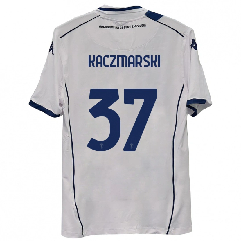 Danxen Niño Camiseta Iwo Kaczmarski #37 Azul Marino Oscuro 2ª Equipación 2025/26 La Camisa
