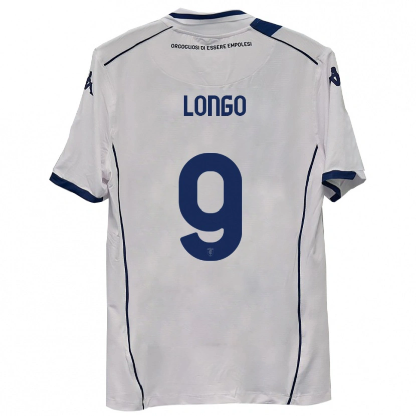 Danxen Niño Camiseta Mattia Longo #9 Azul Marino Oscuro 2ª Equipación 2025/26 La Camisa