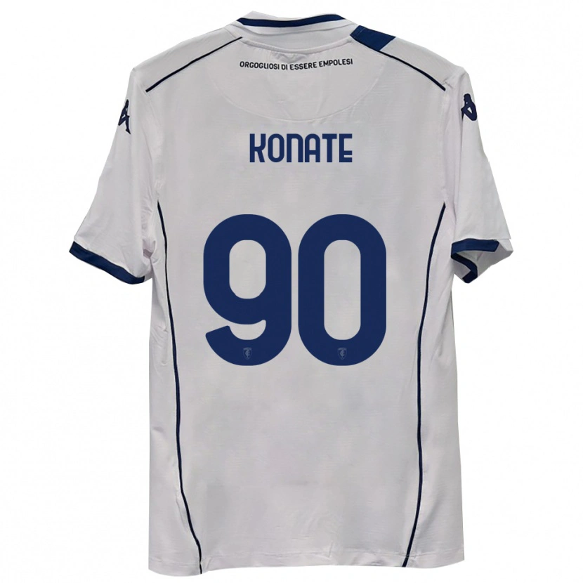 Danxen Niño Camiseta Ismaël Konaté #90 Azul Marino Oscuro 2ª Equipación 2025/26 La Camisa