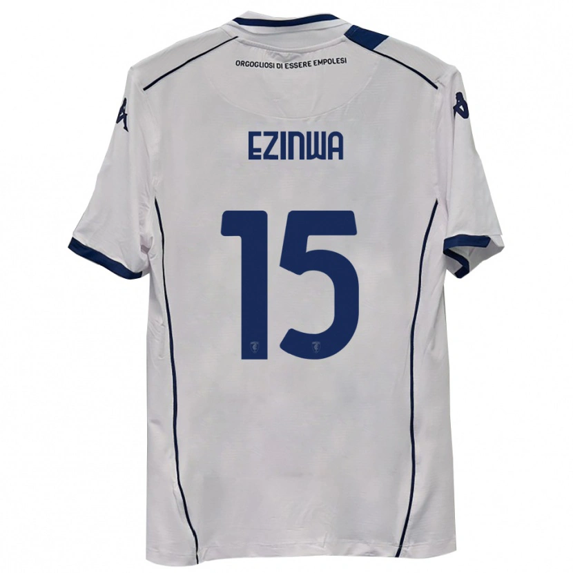 Danxen Niño Camiseta Ashton Ezinwa #15 Azul Marino Oscuro 2ª Equipación 2025/26 La Camisa