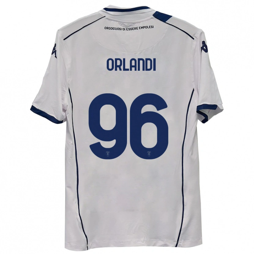 Danxen Niño Camiseta Andrea Orlandi #96 Azul Marino Oscuro 2ª Equipación 2025/26 La Camisa