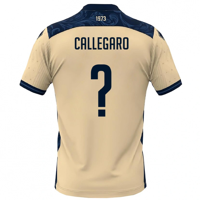 Danxen Niño Camiseta Riccardo Callegaro #0 Blanco Marino 2ª Equipación 2025/26 La Camisa