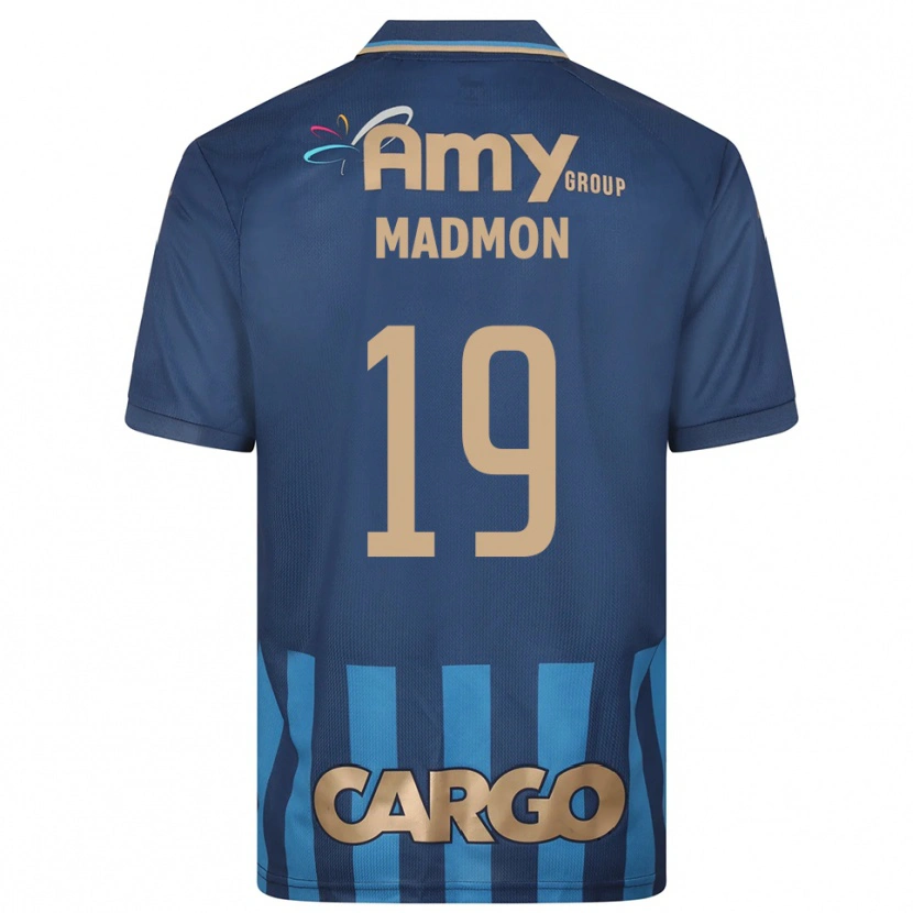 Danxen Niño Camiseta Elad Madmon #19 Azul Marino 2ª Equipación 2025/26 La Camisa