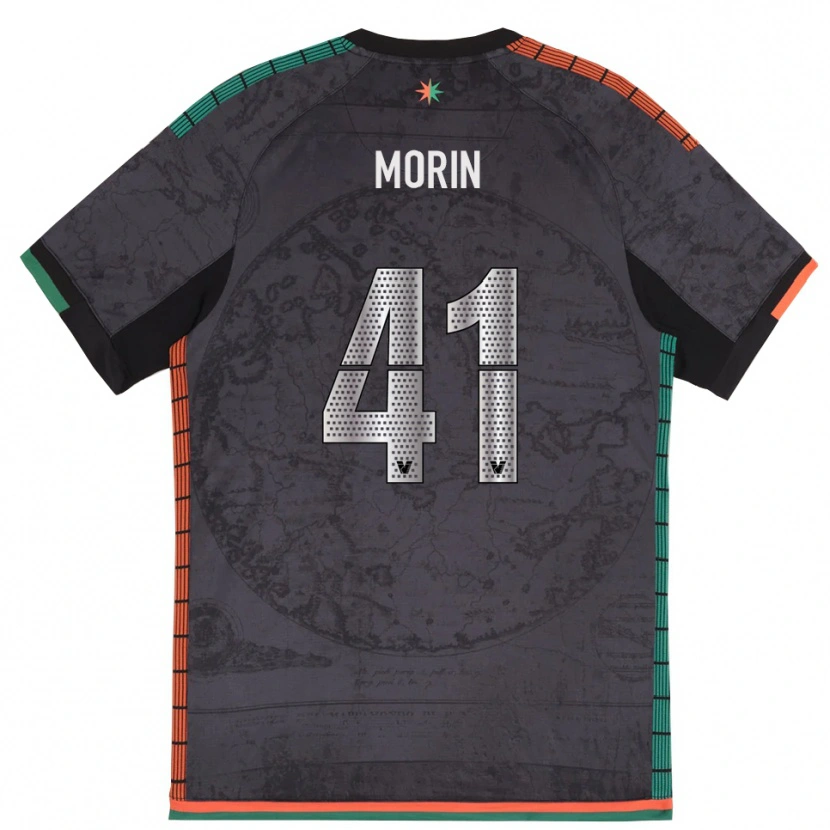 Danxen Hombre Camiseta Elena Morin #41 Gris Oscuro 1ª Equipación 2025/26 La Camisa