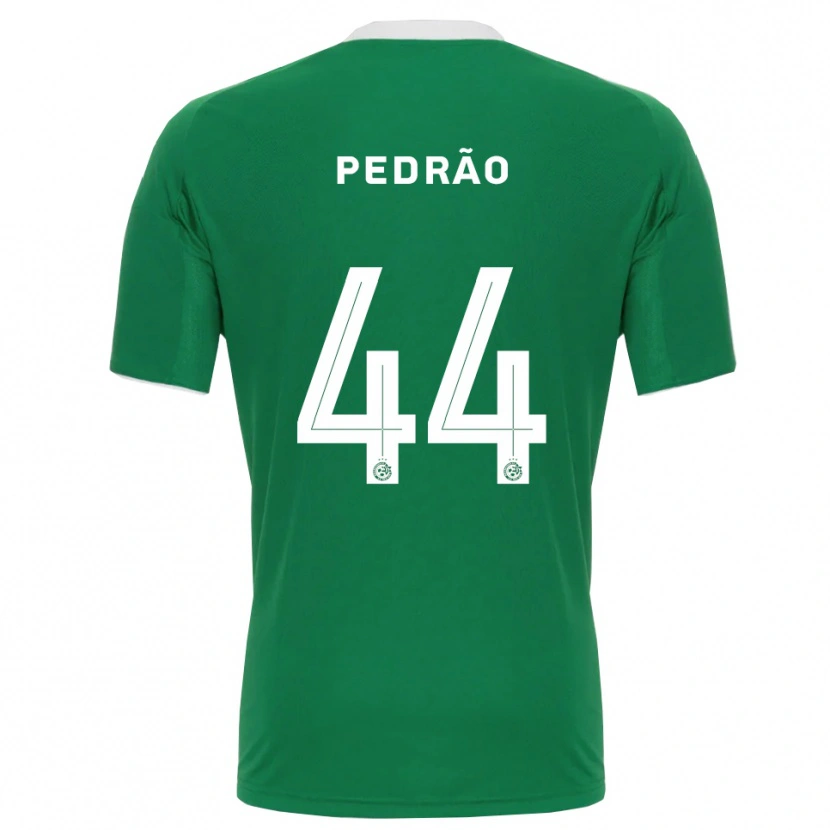 Danxen Hombre Camiseta Pedrão #44 Verde Blanco 1ª Equipación 2025/26 La Camisa