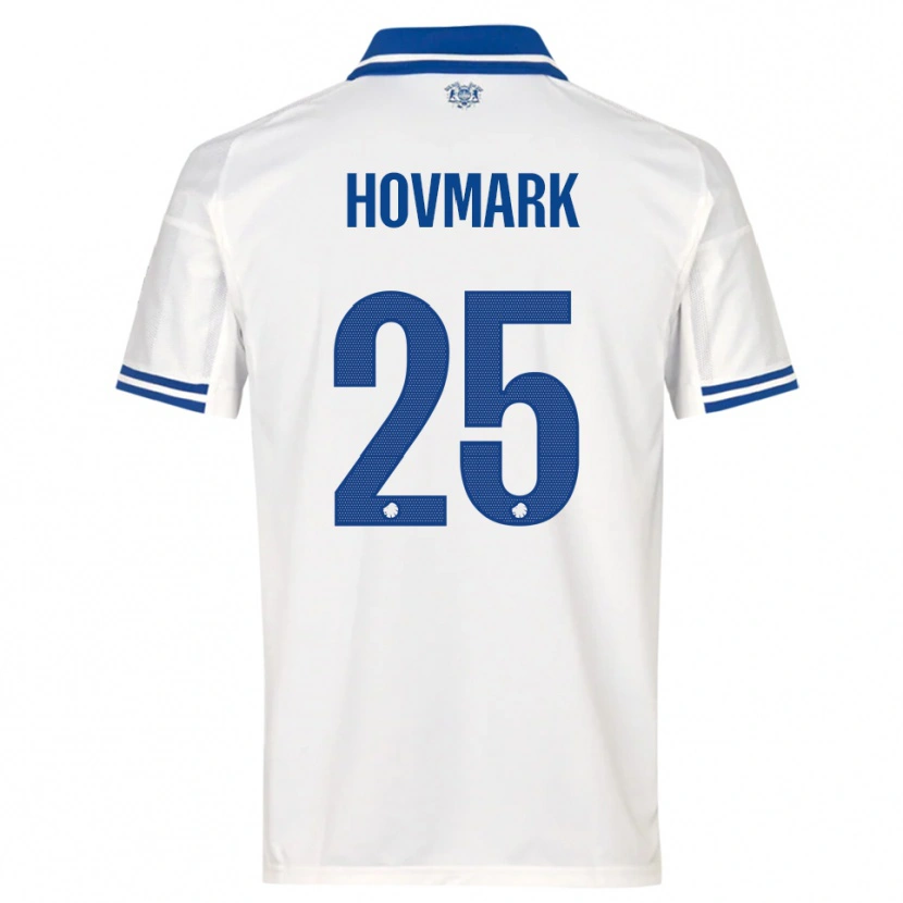 Danxen Hombre Camiseta Maria Hovmark #25 Blanco Azul 1ª Equipación 2025/26 La Camisa