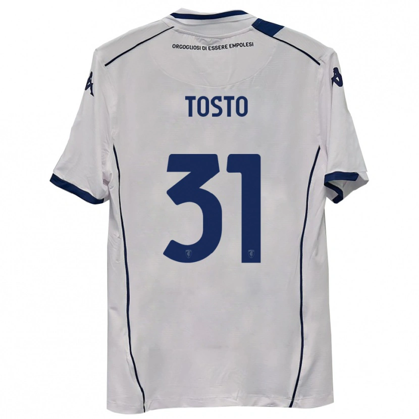Danxen Hombre Camiseta Lorenzo Tosto #31 Azul Marino Oscuro 2ª Equipación 2025/26 La Camisa