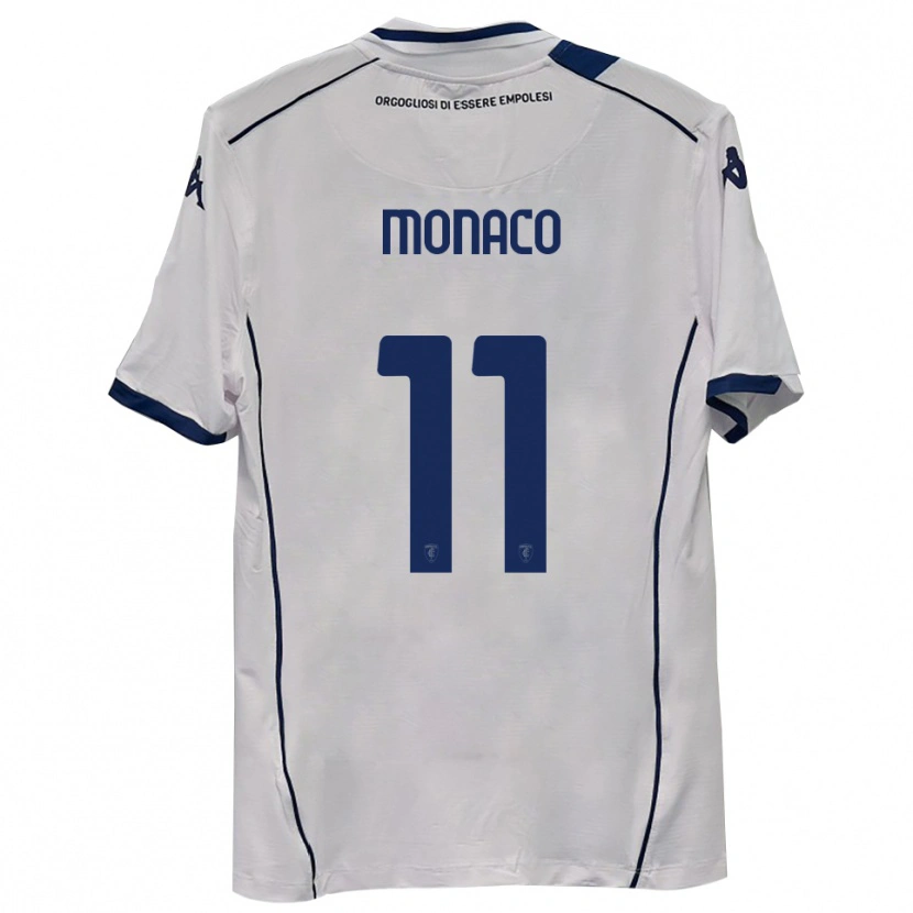 Danxen Hombre Camiseta Salvatore Monaco #11 Azul Marino Oscuro 2ª Equipación 2025/26 La Camisa