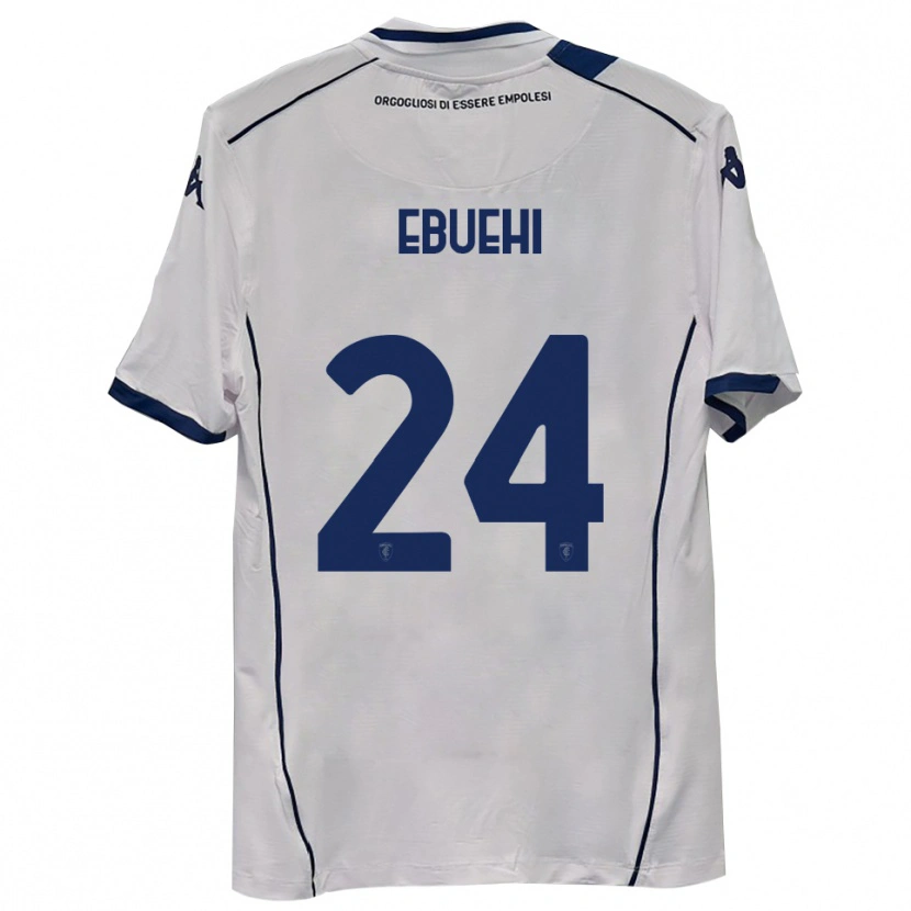 Danxen Hombre Camiseta Tyronne Ebuehi #24 Azul Marino Oscuro 2ª Equipación 2025/26 La Camisa