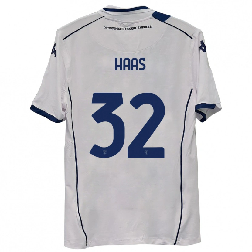 Danxen Hombre Camiseta Nicolas Haas #32 Azul Marino Oscuro 2ª Equipación 2025/26 La Camisa