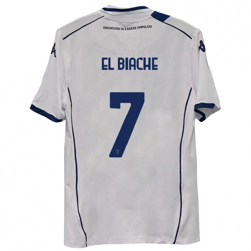 Danxen Hombre Camiseta Noah El Biache #7 Azul Marino Oscuro 2ª Equipación 2025/26 La Camisa
