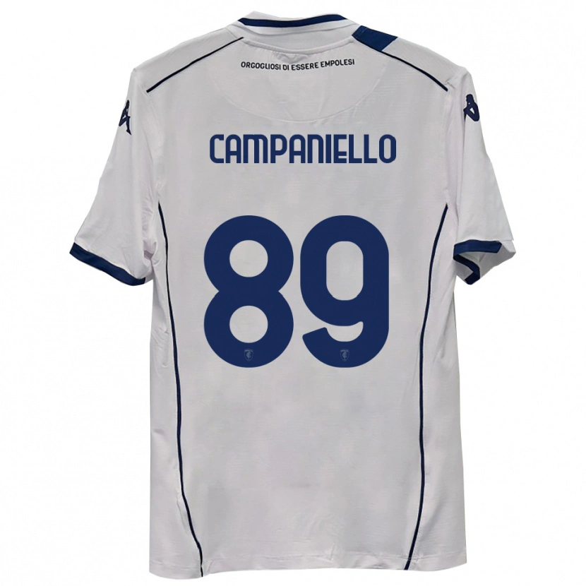 Danxen Hombre Camiseta Thomas Campaniello #89 Azul Marino Oscuro 2ª Equipación 2025/26 La Camisa