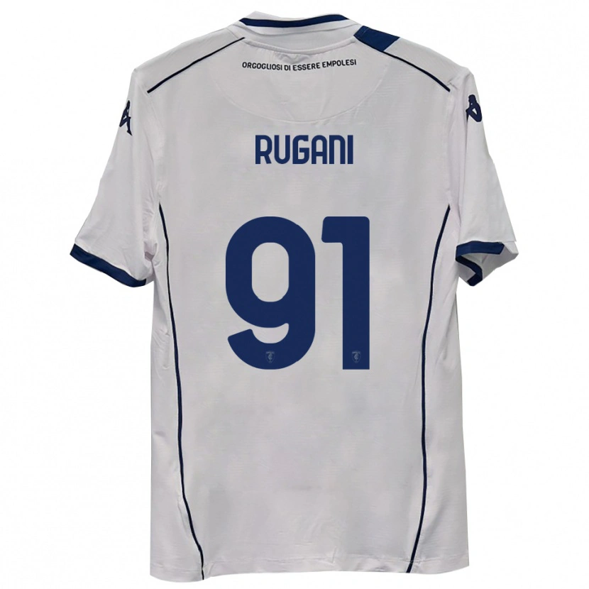 Danxen Hombre Camiseta Tommaso Rugani #91 Azul Marino Oscuro 2ª Equipación 2025/26 La Camisa