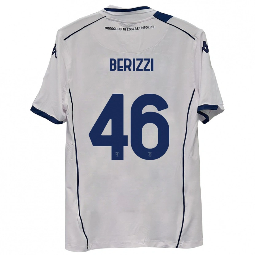 Danxen Hombre Camiseta Roberto Berizzi #46 Azul Marino Oscuro 2ª Equipación 2025/26 La Camisa