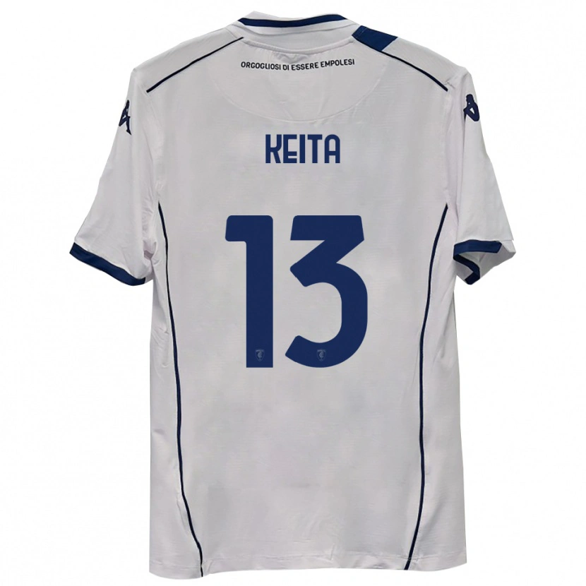 Danxen Hombre Camiseta Mouhamadou Keita #13 Azul Marino Oscuro 2ª Equipación 2025/26 La Camisa