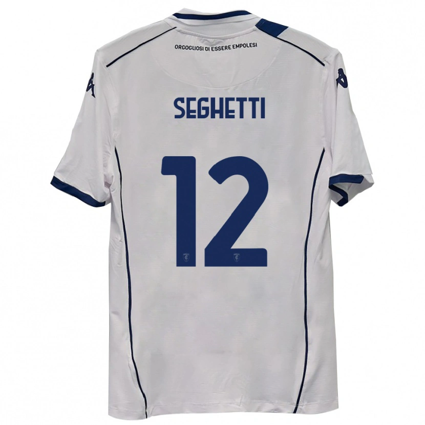 Danxen Hombre Camiseta Jacopo Seghetti #12 Azul Marino Oscuro 2ª Equipación 2025/26 La Camisa
