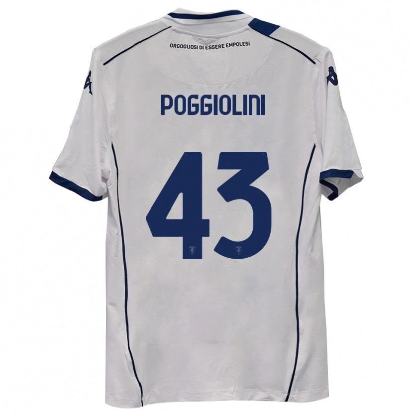 Danxen Hombre Camiseta Duccio Poggiolini #43 Azul Marino Oscuro 2ª Equipación 2025/26 La Camisa