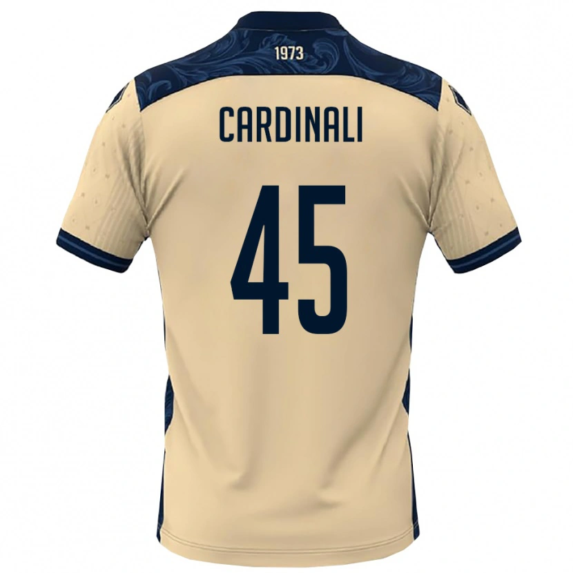 Danxen Hombre Camiseta Matteo Cardinali #45 Blanco Marino 2ª Equipación 2025/26 La Camisa