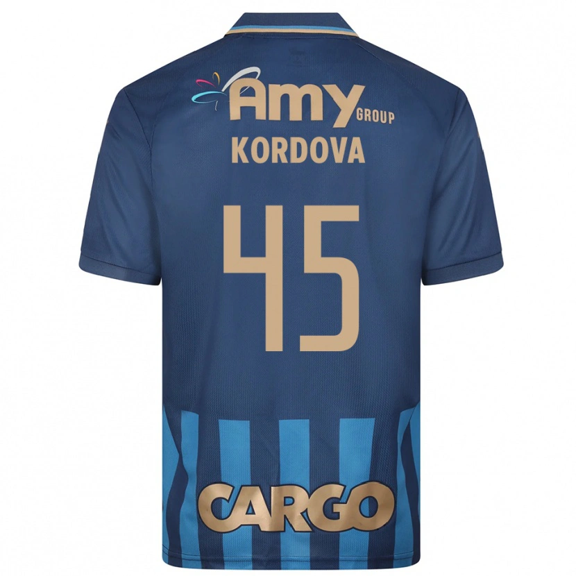 Danxen Hombre Camiseta Adir Córdoba #45 Azul Marino 2ª Equipación 2025/26 La Camisa