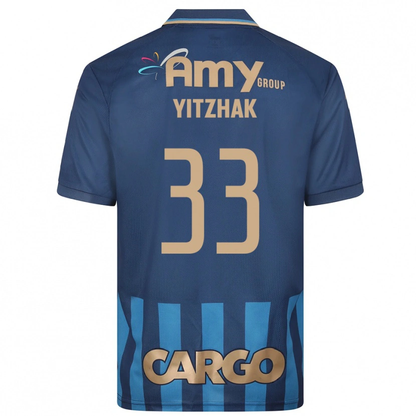 Danxen Hombre Camiseta Or Yitzhak #33 Azul Marino 2ª Equipación 2025/26 La Camisa