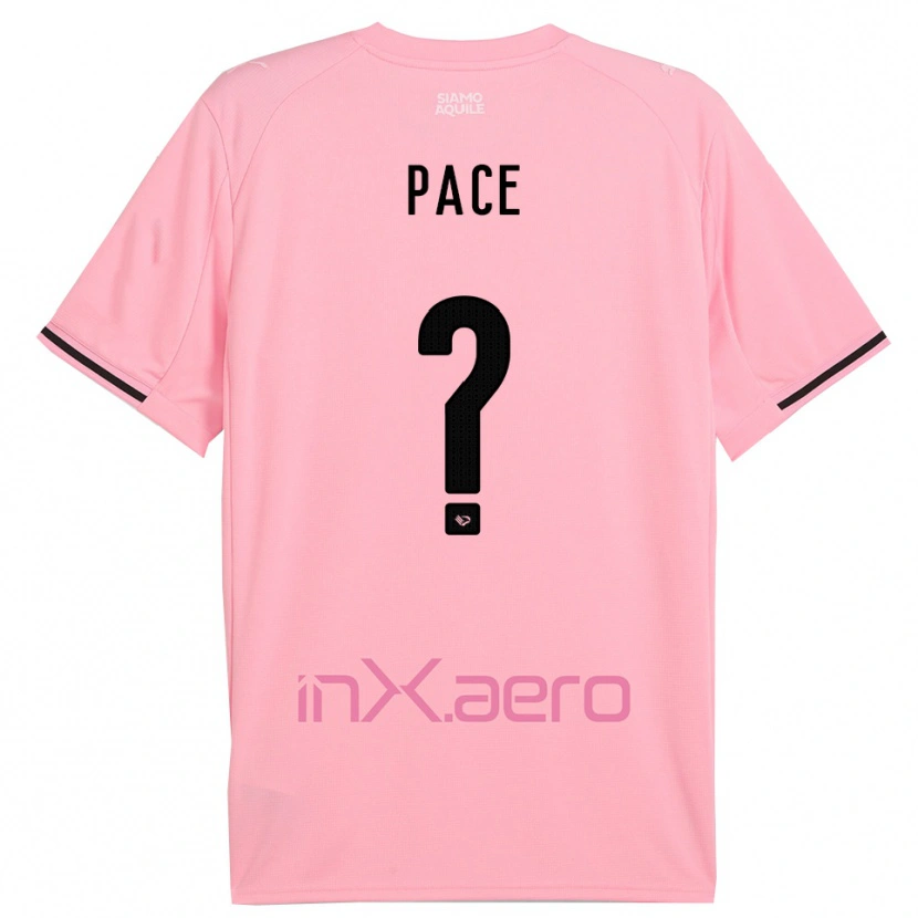 Danxen Mujer Camiseta Andrea Pace #0 Rosa Negro 1ª Equipación 2025/26 La Camisa