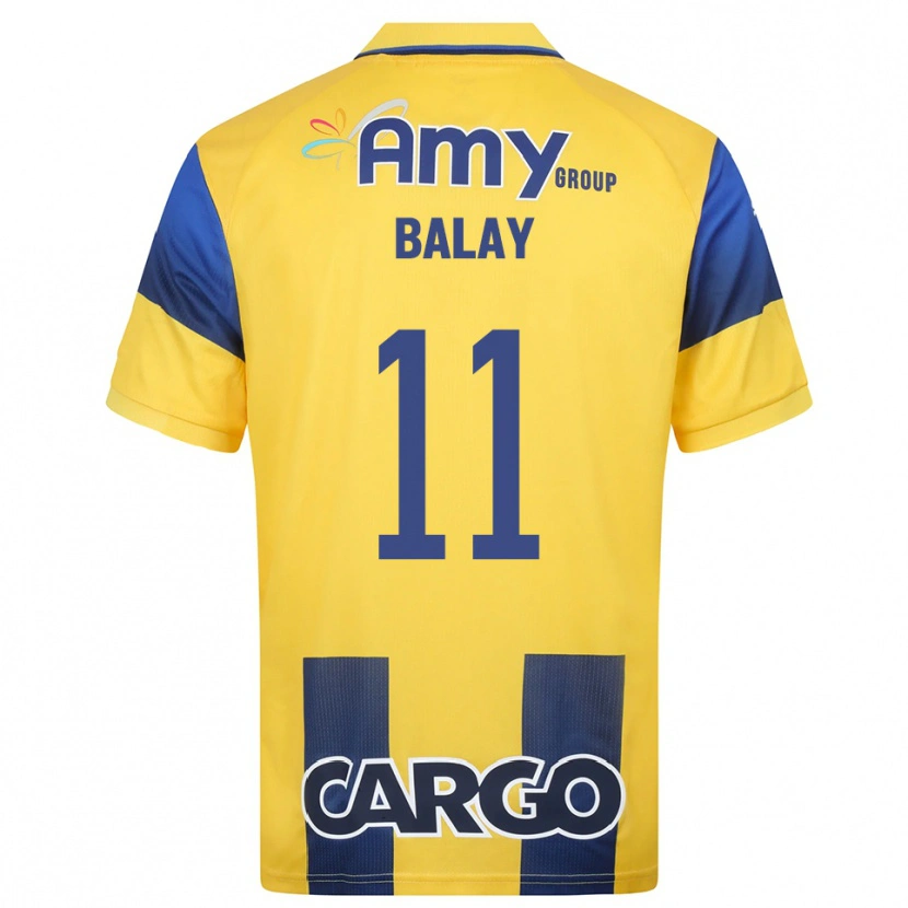 Danxen Mujer Camiseta Yehuda Balay #11 Amarillo Marino 1ª Equipación 2025/26 La Camisa