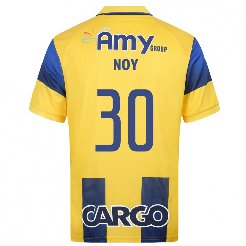 Danxen Mujer Camiseta Itamar Noy #30 Amarillo Marino 1ª Equipación 2025/26 La Camisa