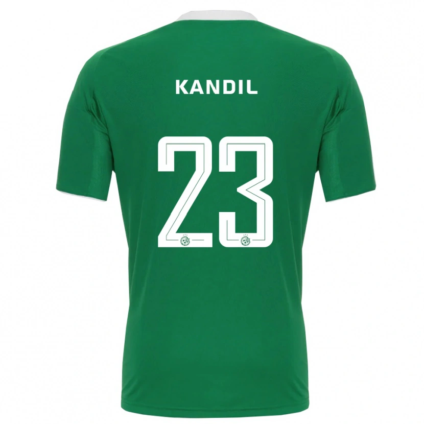 Danxen Mujer Camiseta Maor Kandil #23 Verde Blanco 1ª Equipación 2025/26 La Camisa