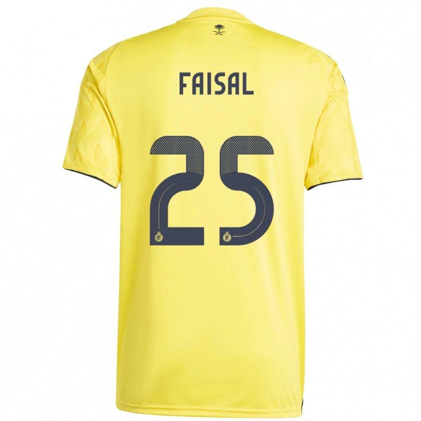 Danxen Mujer Camiseta Samira Faisal #25 Amarillo Negro 1ª Equipación 2025/26 La Camisa