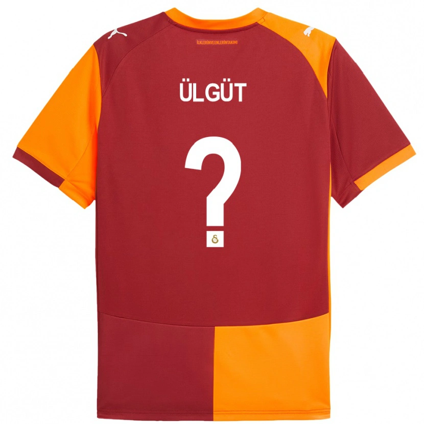 Danxen Mujer Camiseta Hüseyin Ülgüt #0 Rojo Naranja 1ª Equipación 2025/26 La Camisa