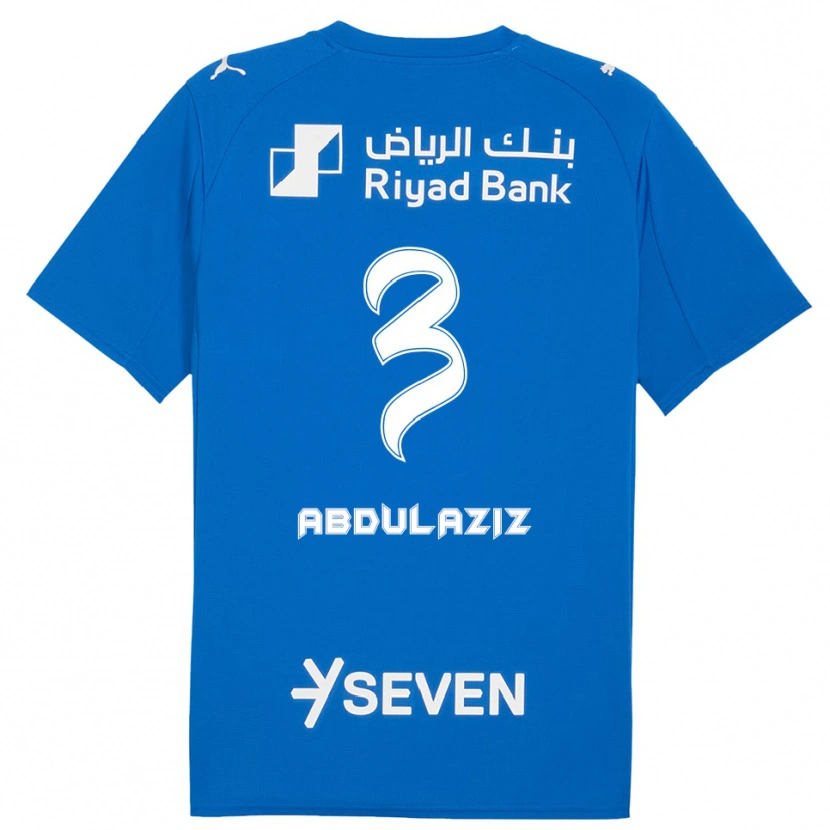 Danxen Mujer Camiseta Al Jawhara Abdulaziz #3 Azul Blanco 1ª Equipación 2025/26 La Camisa