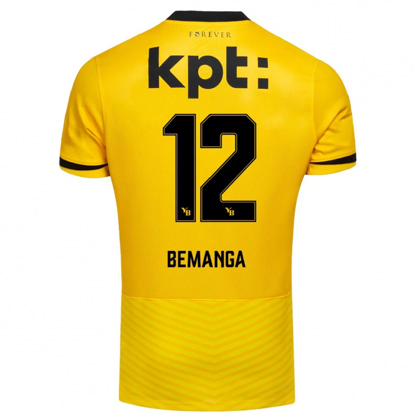Danxen Mujer Camiseta Schilo Bemanga #12 Amarillo Negro 1ª Equipación 2025/26 La Camisa
