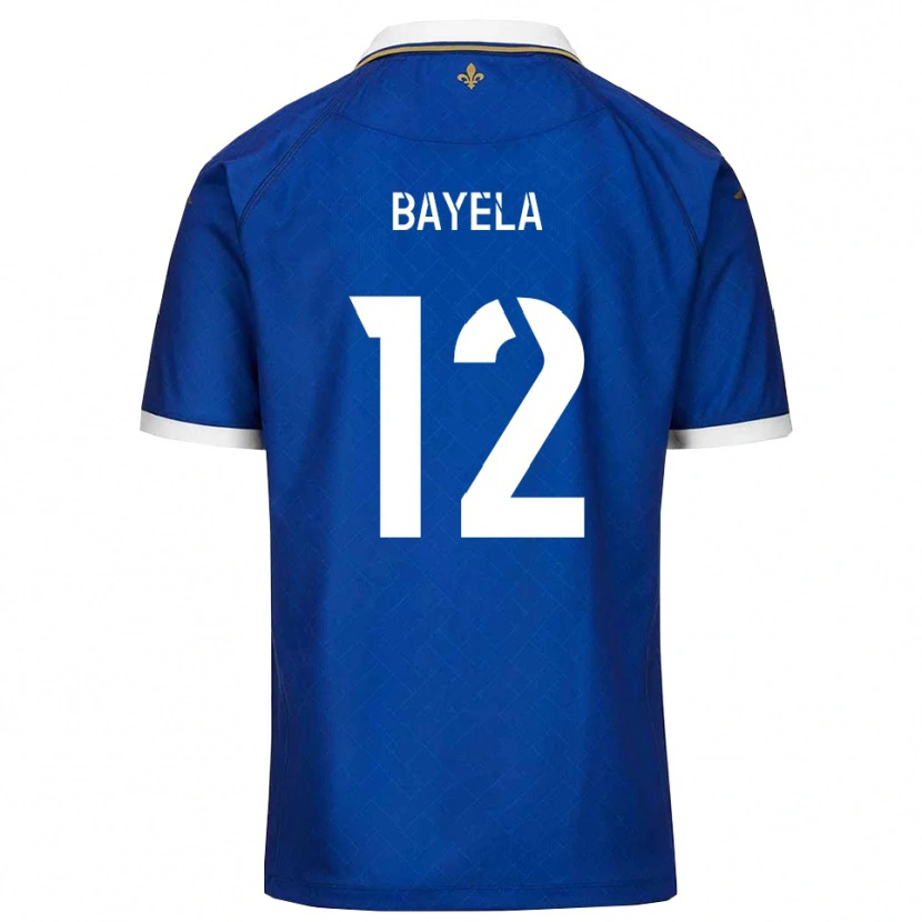 Danxen Mujer Camiseta Kaneyi Bayela #12 Azul Dorado 1ª Equipación 2025/26 La Camisa