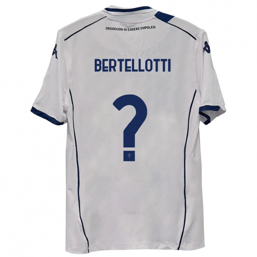 Danxen Mujer Camiseta Giacomo Bertellotti #0 Azul Marino Oscuro 2ª Equipación 2025/26 La Camisa