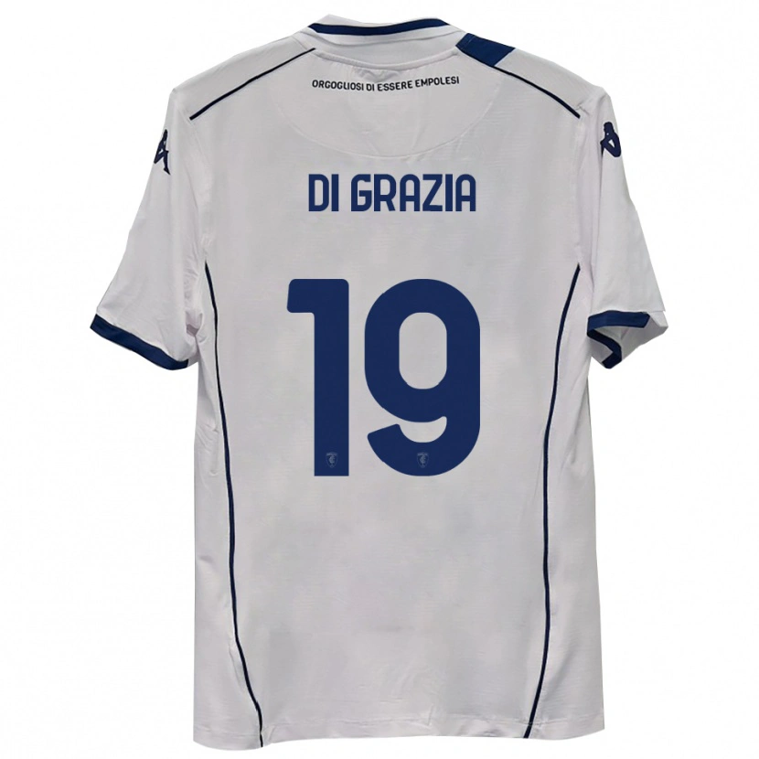 Danxen Mujer Camiseta Manuel Di Grazia #19 Azul Marino Oscuro 2ª Equipación 2025/26 La Camisa